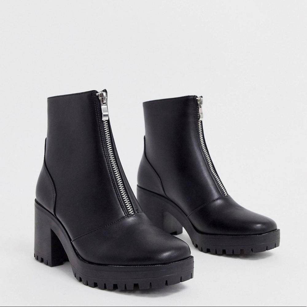 Raid Exclusive Janella Chunky Boots In Black